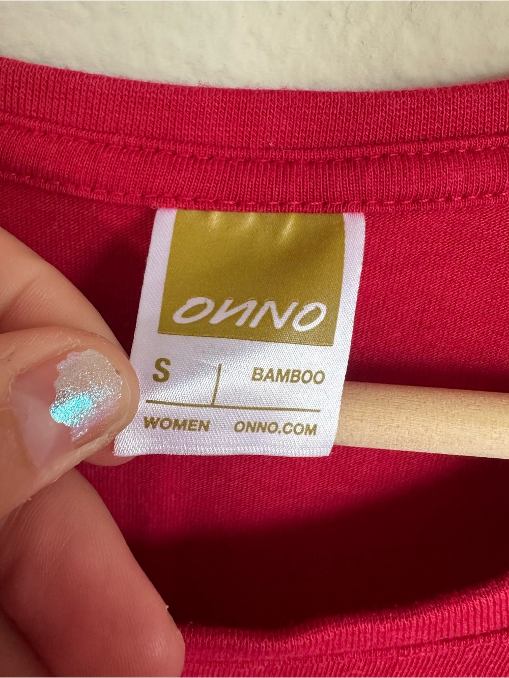 Onno Organic Viscose Blend Short Sleeve Tee - Picture 2 of 6